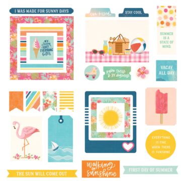 Photo Play Paper Ephemera, Sweet Sunshine