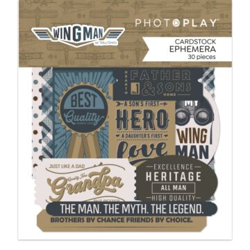 Photo Play Paper Ephemera, Wingman