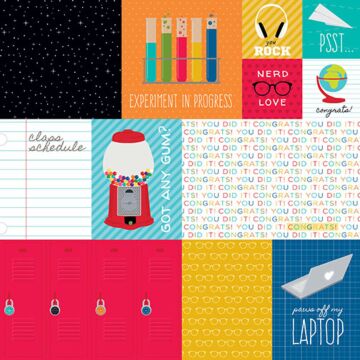 Bella BLVD Double Sided Paper - Pop Quiz - Daily Details