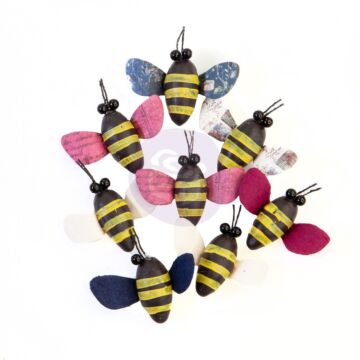 Prima - Darcelle Collection - Flower Embellishments - Buzzing Around