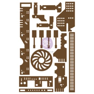 Prima Chipboard Die Cuts, 05