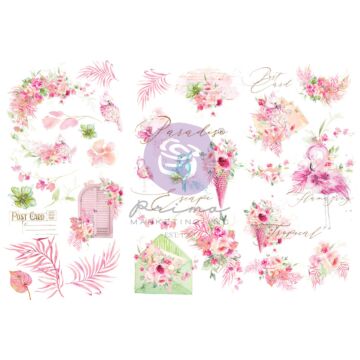 Prima Marketing Rub-ons, Postcards from Paradise