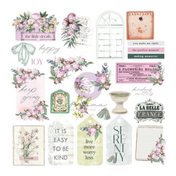 Prima Ephemera, Serene Petals - Garden Tags