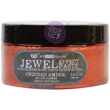 Prima Art Extravagance Jewel Texture Paste, Crushed Amber