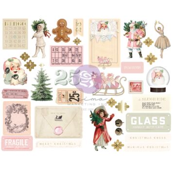 Prima Frank Garcia Chipboard, Christmas Market