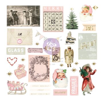 Prima Frank Garcia Ephemera, Christmas Market - Festive