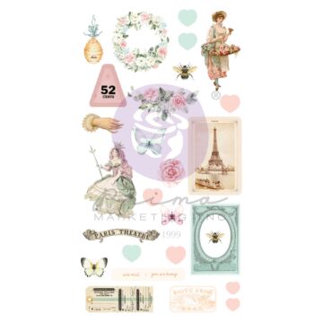 Prima Puffy Stickers, Miel