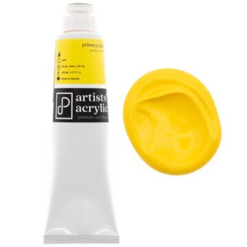 Pre-Order Prism Studio Artists' Acrylic, 120 ml, Primary Yellow