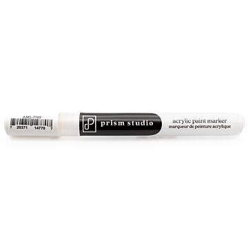 Acrylic Paint Marker, White, (Standard Nib)