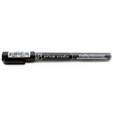 Acrylic Paint Marker, Black, (Fine-Point)