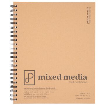 Pre-Order Prism Studio Mixed Media Paper Pad, 9" x 12"