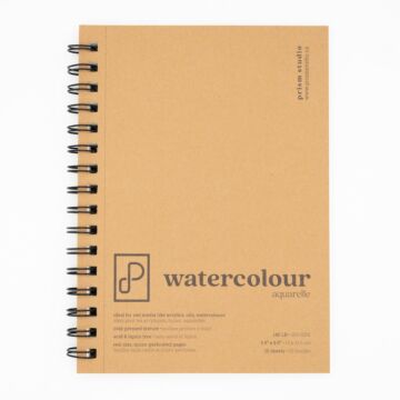 Pre-Order Prism Studio Watercolour Paper Pad, 5.5" x 8.5" - Cold Pressed 140lb (Wire Bound)