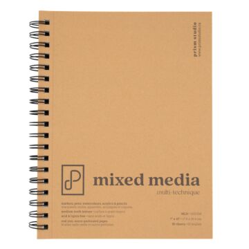 Pre-Order Prism Studio Mixed Media Paper Pad, 7" x 10"