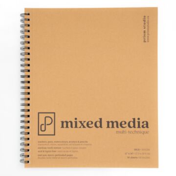 Pre-Order Prism Studio Mixed Media Paper Pad, 11" x 14"