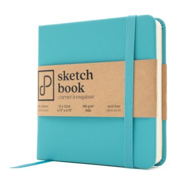 Pre-Order Prism Studio Sketch Book, 12cm x 12cm, Lost Teal