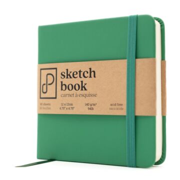 Pre-Order Prism Studio Sketch Book, 12cm x 12cm, Cypress Green