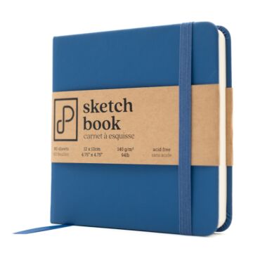 Pre-Order Prism Studio Sketch Book, 12cm x 12cm, Blue Velvet