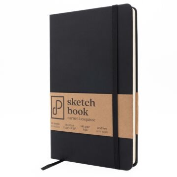 Pre-Order Prism Studio Sketch Book, 13cm x 21cm, Tuxedo Black