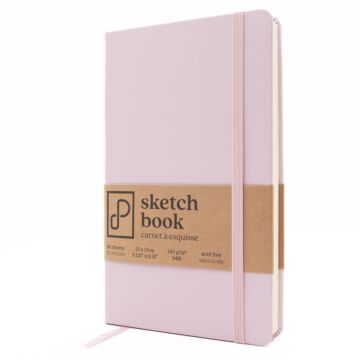 Pre-Order Prism Studio Sketch Book, 13cm x 21cm, Shell Pink