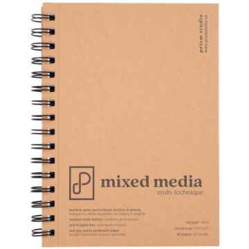 Pre-Order Prism Studio Mixed Media Pad, 5.5" x 8.5"