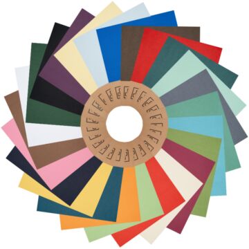 Pre-Order Prism Studio 12X12 Whole Spectrum "Canvas" Series Textured Cardstock Multi-Pack, Full Collection (25 Sheets)