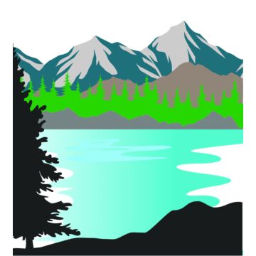 Pre-Order Prism Studio Die, Layering Alpine Lake Scene