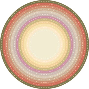Pre-Order Prism Studio Die, Nesting Stitched Circles