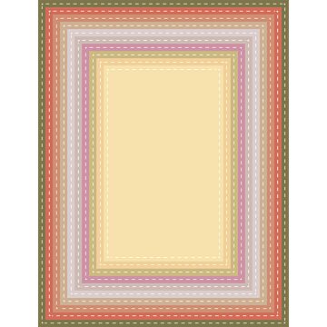 Pre-Order Prism Studio Die, Nesting Stitched Rectangles