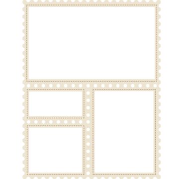 Pre-Order Prism Studio Die, Postmark Frames