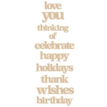 Pre-Order Prism Studio Die, All Occasion Sentiments