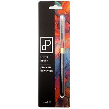 Travel Brush, Round, 6