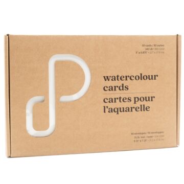 Pre-Order Prism Studio Watercolour Cards, 5" x 6.875" (50 Cards + 50 Envelopes)
