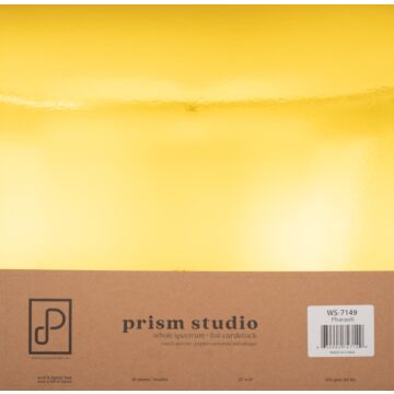Pre-Order Prism Studio 12X12 Whole Spectrum Foil Cardstock, Pharaoh (15 Sheets)