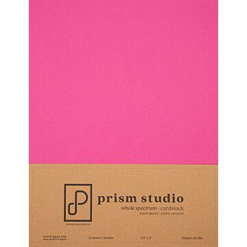 Pre-Order Prism Studio 8.5X11 Whole Spectrum Smooth Cardstock, 92lb - Sweet Pea (10 Sheets)
