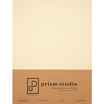 Pre-Order Prism Studio 8.5X11 Whole Spectrum Smooth Cardstock, 110lb - Mojave Yucca (10 Sheets)