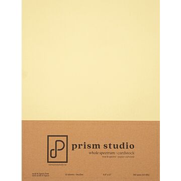 Pre-Order Prism Studio 8.5X11 Whole Spectrum Smooth Cardstock, 110lb - Jessamine (10 Sheets)