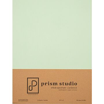 Pre-Order Prism Studio 8.5X11 Whole Spectrum Smooth Cardstock, 110lb - Echeveria (10 Sheets)