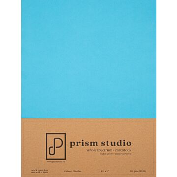 Pre-Order Prism Studio 8.5X11 Whole Spectrum Smooth Cardstock, 110lb - Himalayan Poppy (10 Sheets)