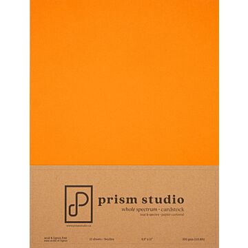 Pre-Order Prism Studio 8.5X11 Whole Spectrum Smooth Cardstock, 110lb - Bird of Paradise (10 Sheets)