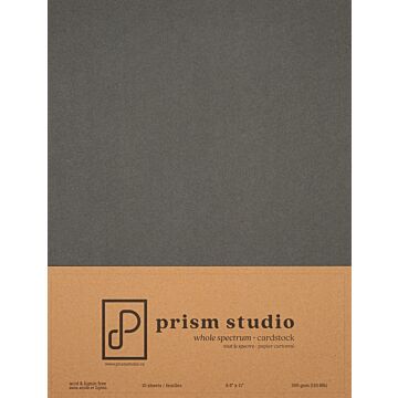 Pre-Order Prism Studio 8.5X11 Whole Spectrum Smooth Cardstock, 110lb - Southern Moss (10 Sheets)