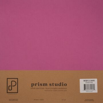 Prism Studio 12X12 Whole Spectrum Cardstock, Sweet Pea (25 Sheets)