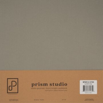Pre-Order Prism Studio 12X12 Whole Spectrum Smooth Cardstock, 92lb - Lamb's Ear (25 Sheets)