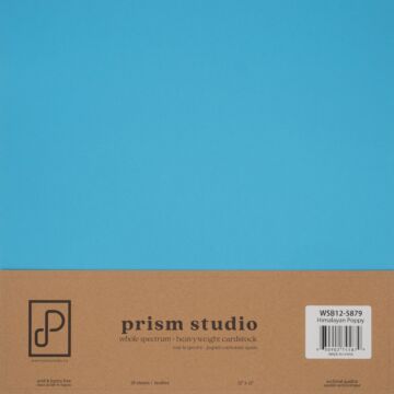Pre-Order Prism Studio 12X12 Whole Spectrum Smooth Cardstock, 92lb - Himalayan Poppy (25 Sheets)