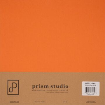 Prism Studio 12X12 Whole Spectrum Cardstock, Bird of Paradise (25 Sheets)