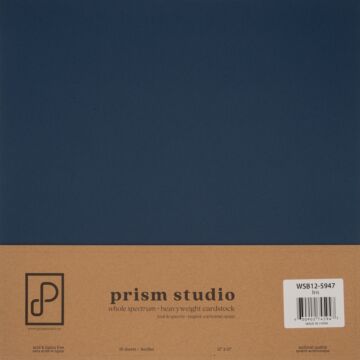 Prism Studio 12X12 Whole Spectrum Cardstock, Iris (25 Sheets)