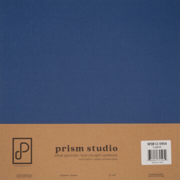 Pre-Order Prism Studio 12X12 Whole Spectrum Smooth Cardstock, 92lb - Lupine (25 Sheets)