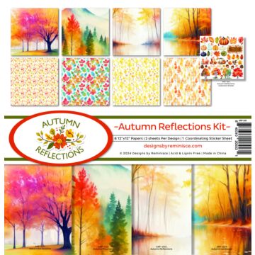 Reminisce 12X12 Collection Kit, Autumn Reflections