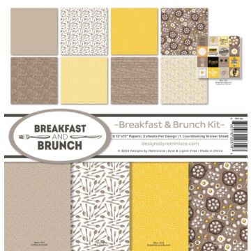 Reminisce 12X12 Collection Kit, Breakfast and Brunch