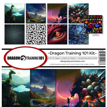 Reminisce Dragon Training 101 12X12 Collection Kit
