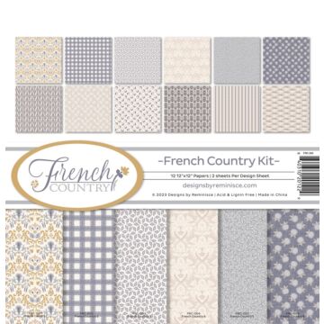 Reminisce - 12X12 Collection Kit, French Country